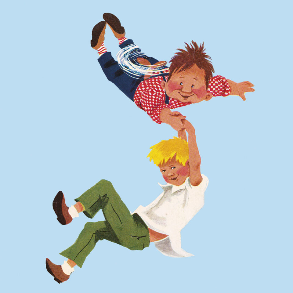 Illustration from Karlsson on the roof