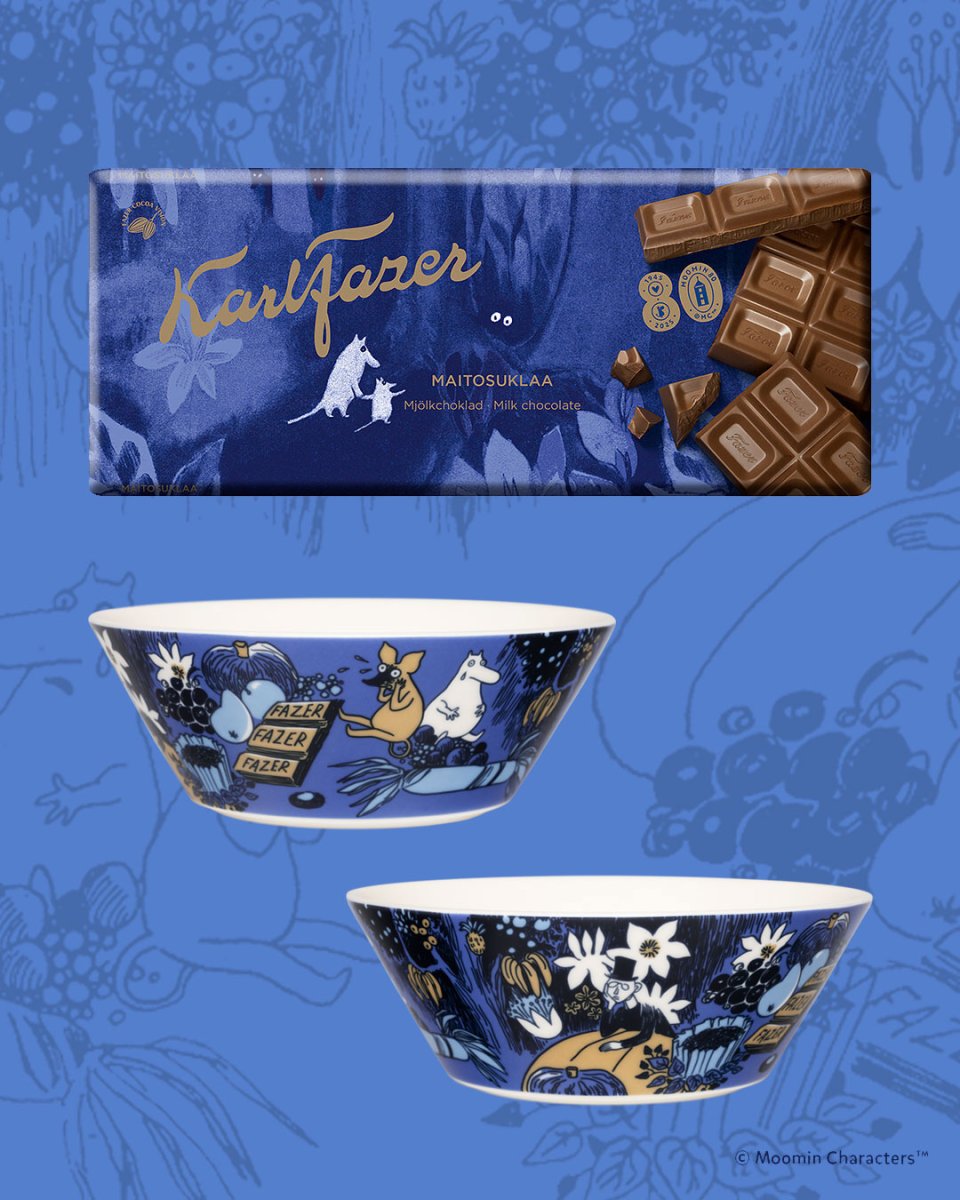 fazer chocolate and bowl