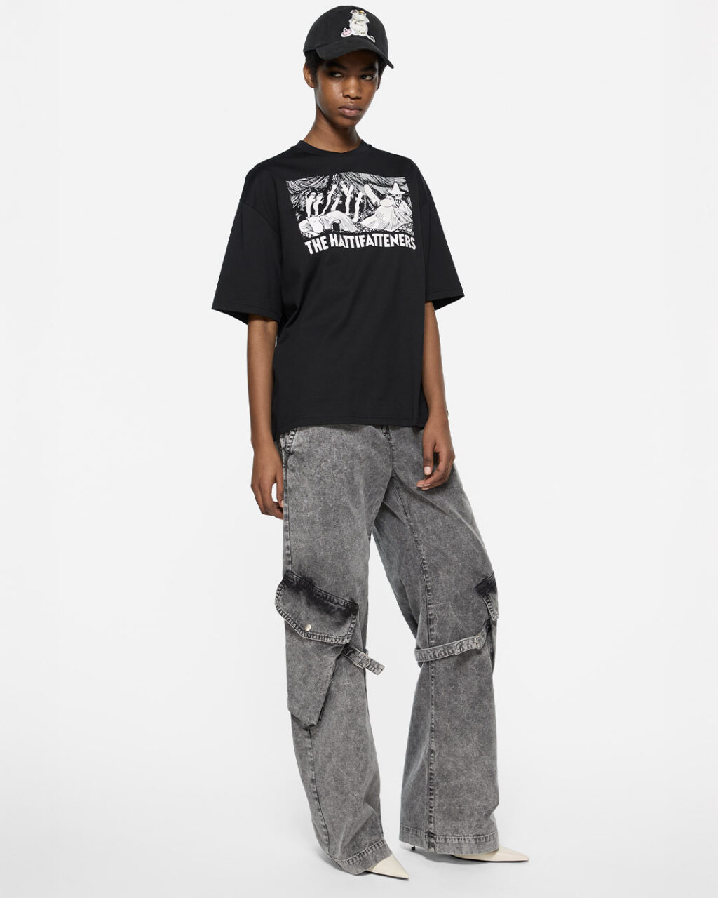 black hattifatteners tee