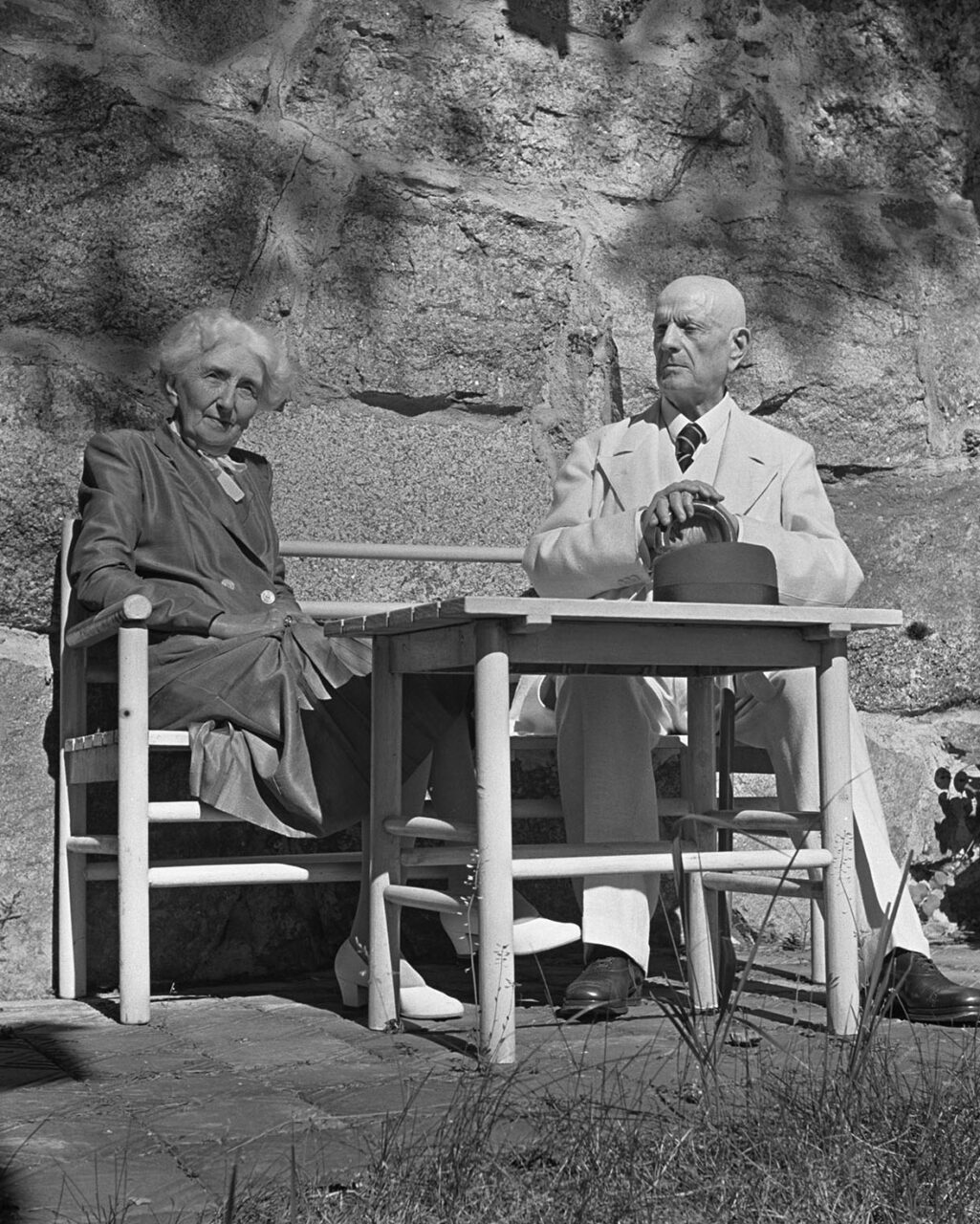 Photo of Aino and Jean Sibelius