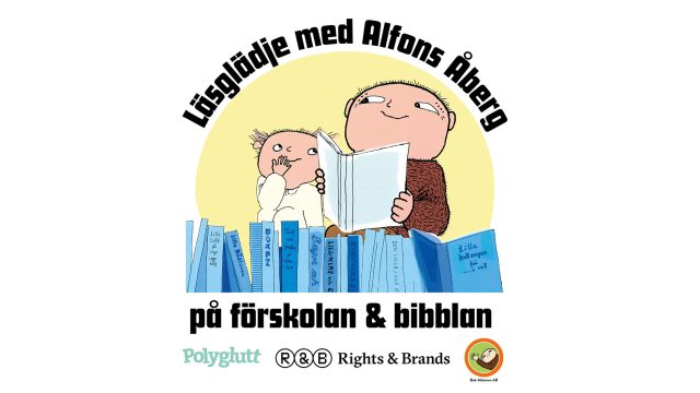 Alfie Atkins reading a book