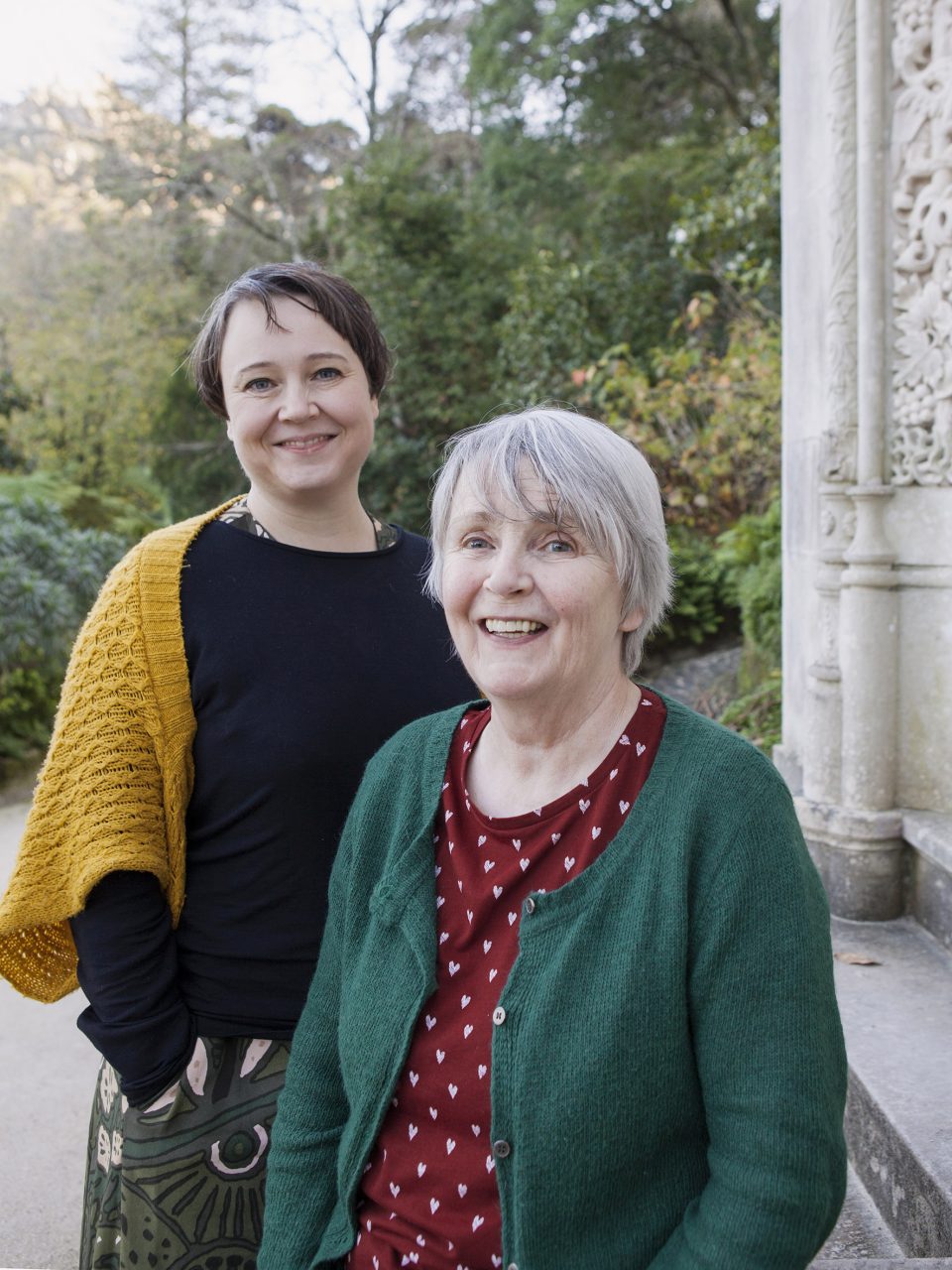 Author photo of Arja and Emma Puikkonen for Rights and Brands Literary Rights. Kuva Jussi Puikkonen 2017.