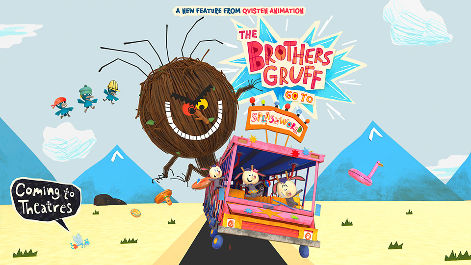 The Brothers Gruff, movie, bus