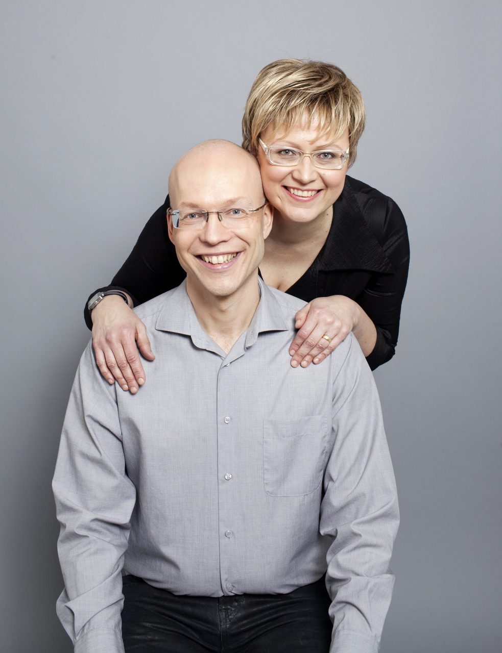 Author photo of Aino Havukainen and Sami Toivonen for Rights and Brands Literary Rights.
