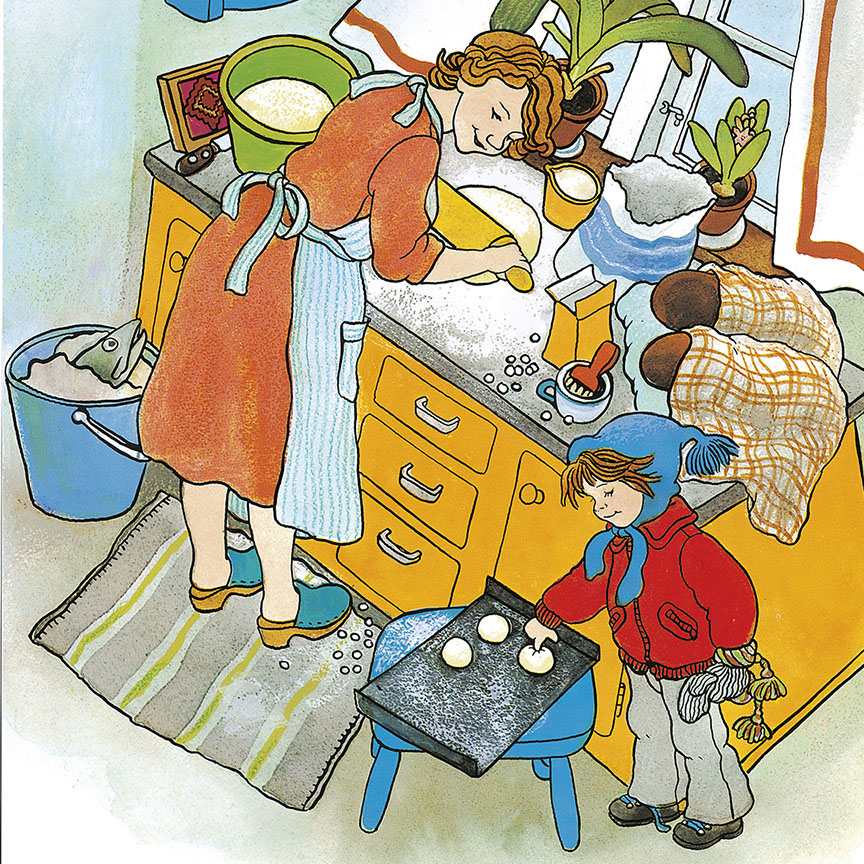 Lotta on troulemakerstreet illlustration