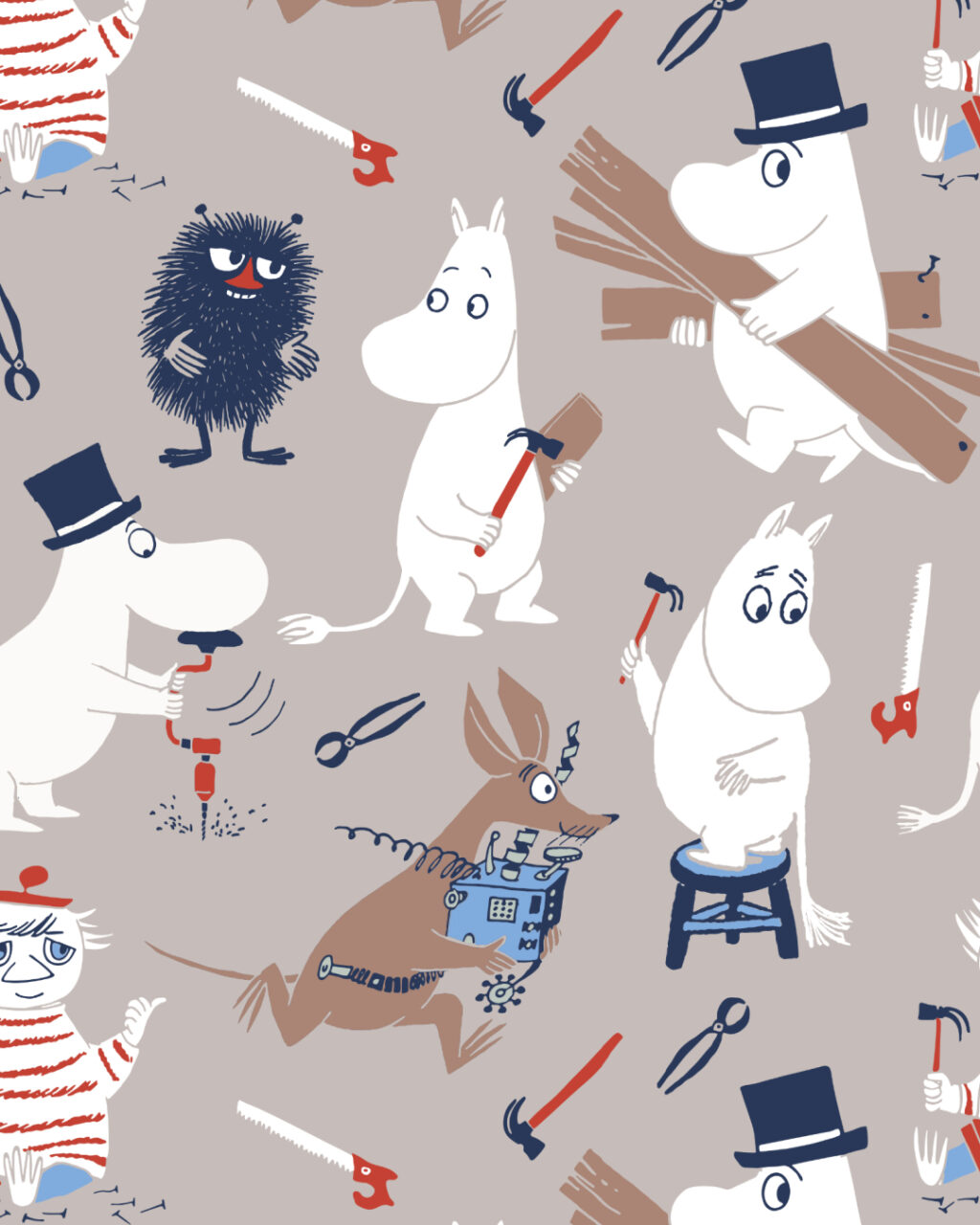 Moomin pattern