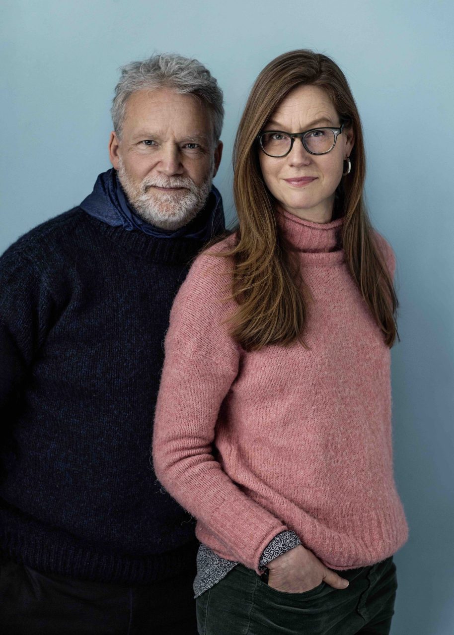 Photo of Martin Widmark and Helena Willis for Rights and Brands Literary Rights.