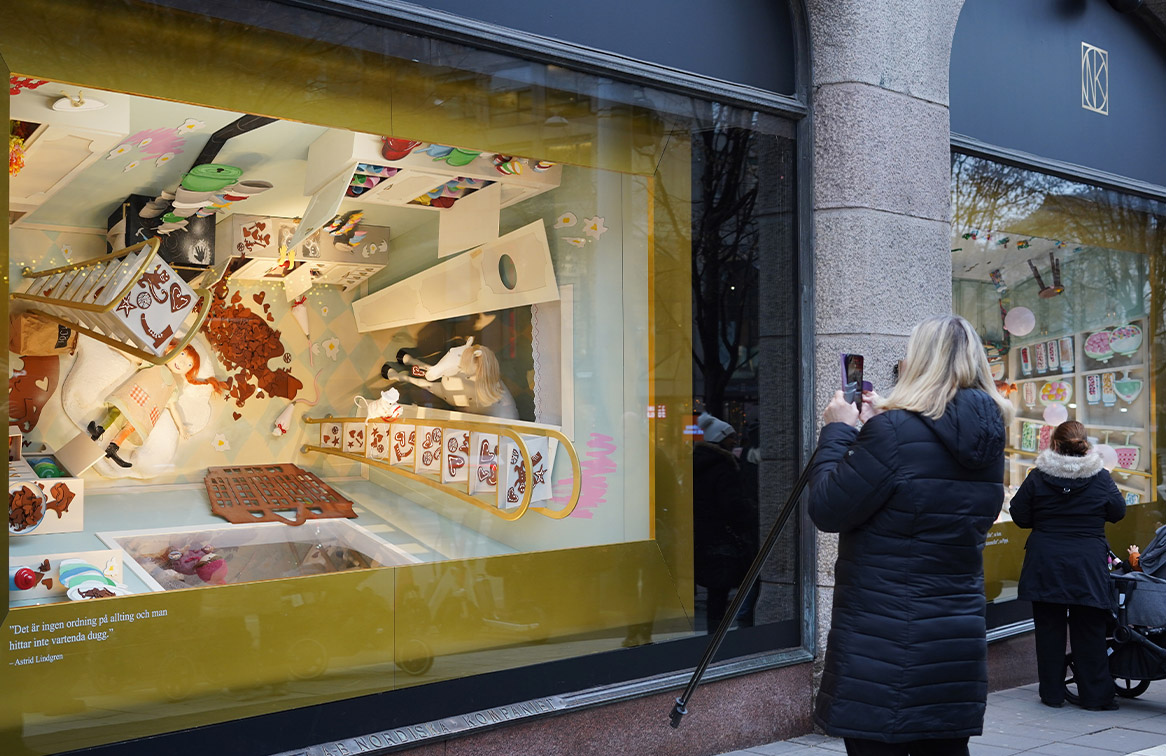 Pippi shopping window