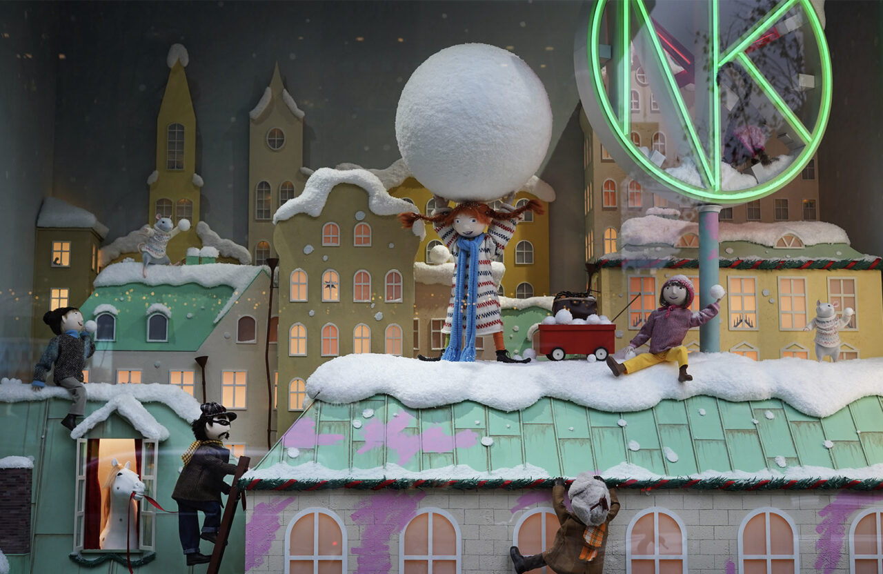 Pippi shopping window
