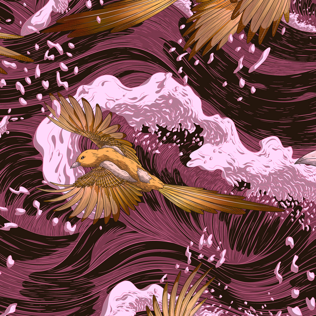 Sam Wilde artwork, Between Land and Sea