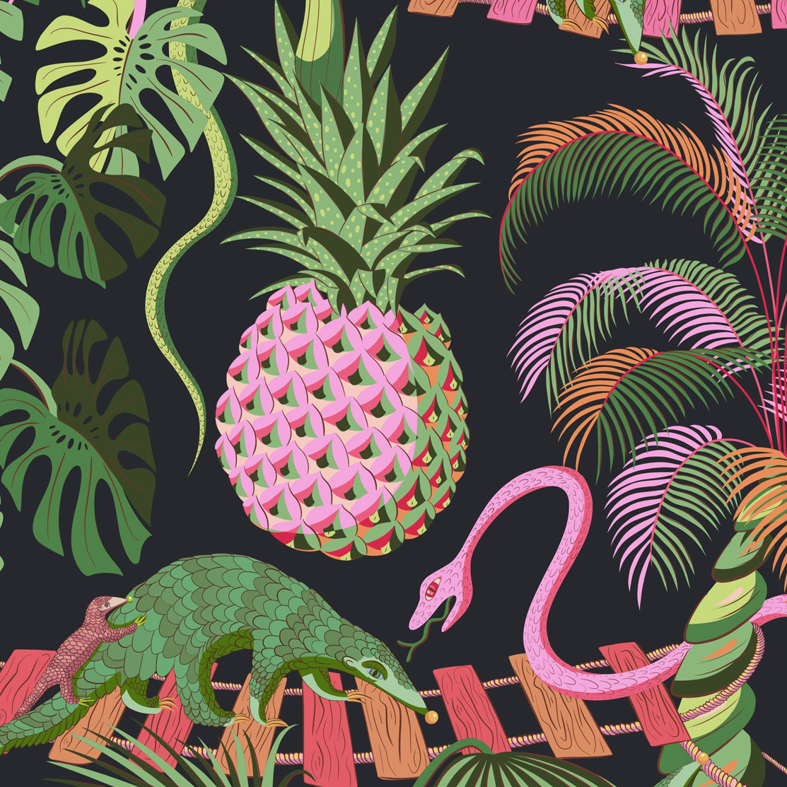 Sam Wilde artwork, Precarious Pangolins