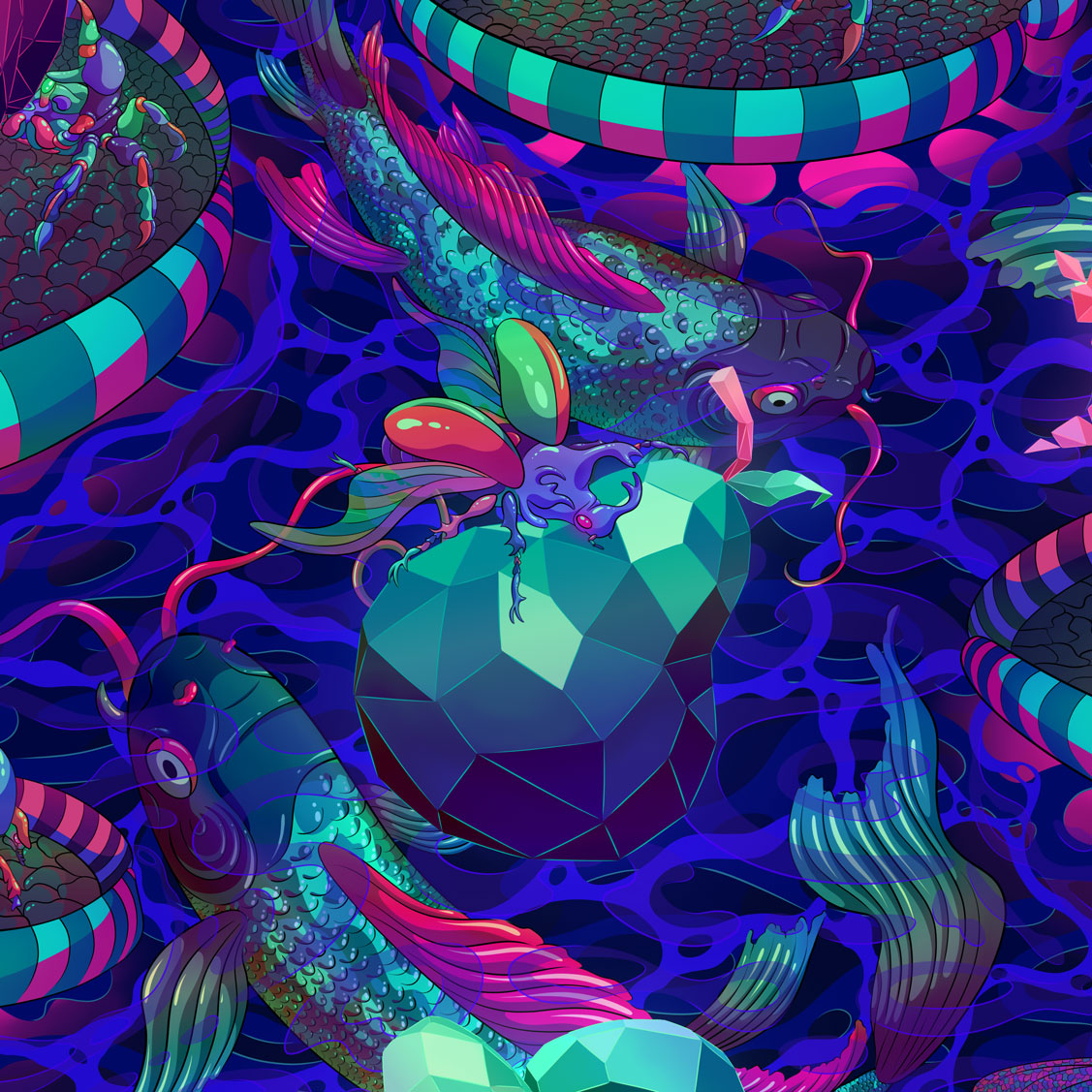 Sam Wilde artwork, Fruits of Labour