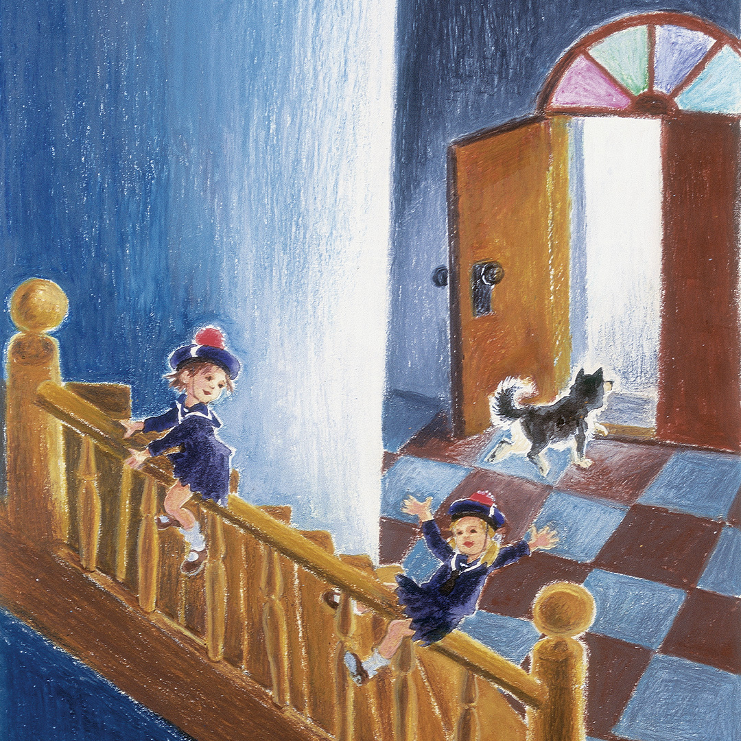 Illustration from Sammeli, Epp och Jag, by Ilon Wikland