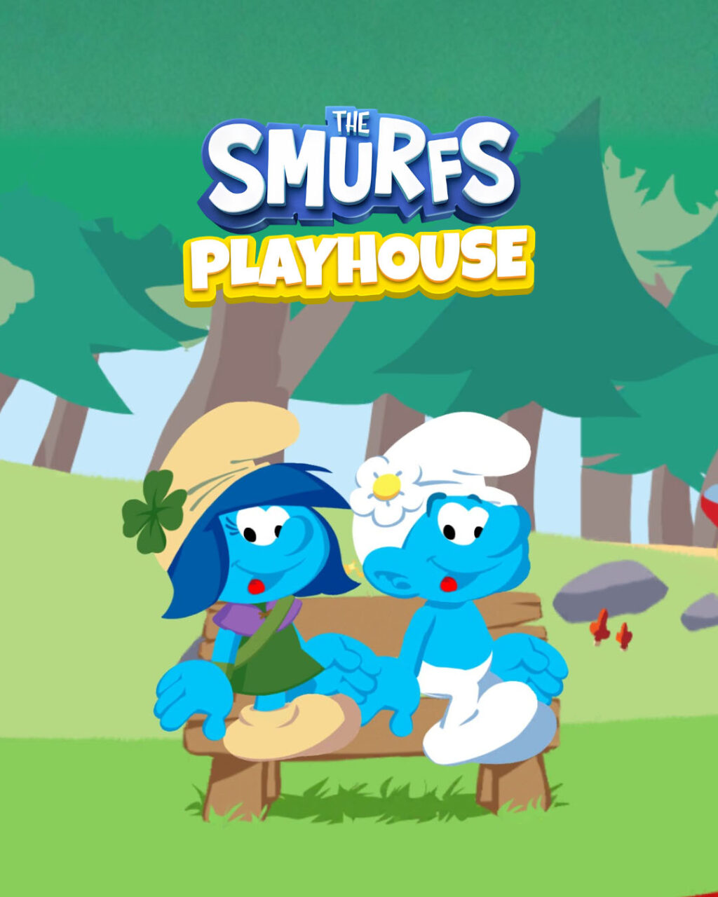 smurfs playhouse