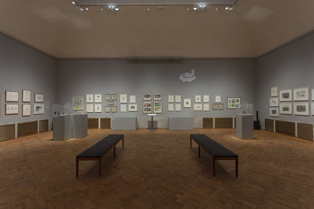 Exhibition hall at waldemarsudde