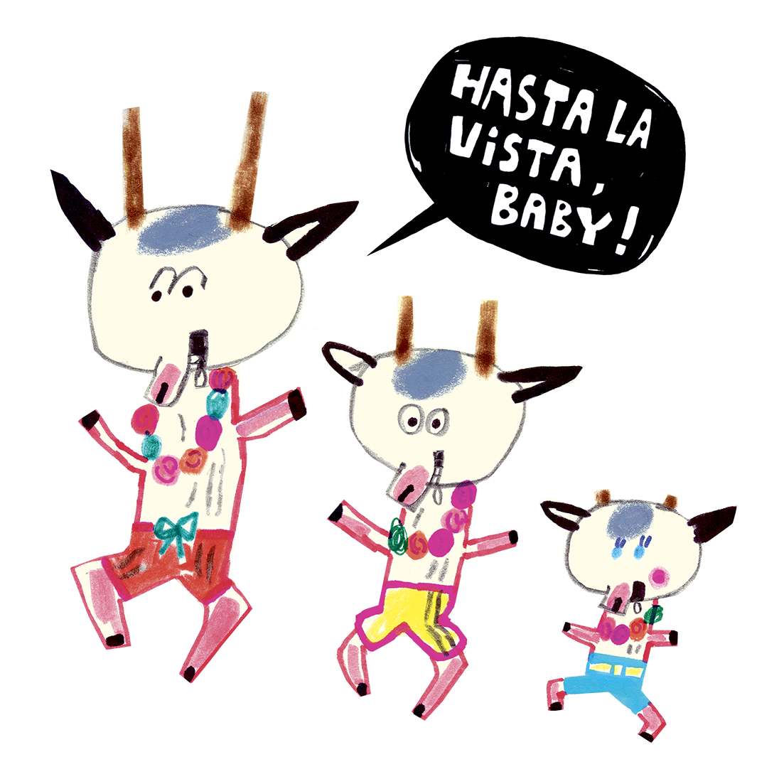 The Brothers Gruff, Hasta la Vista Baby