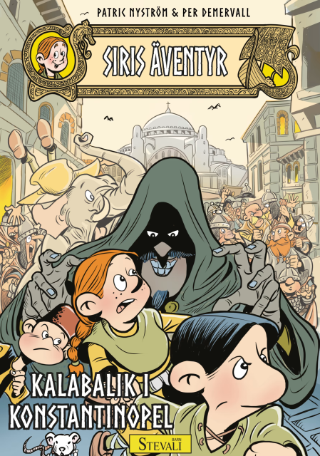 Cover of comic book Chaos in Constantinople with Siri the Viking