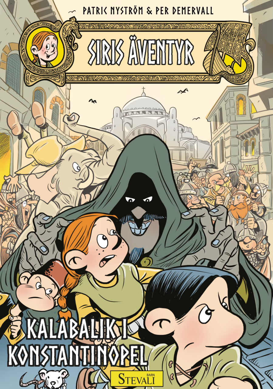 Cover of comic book Chaos in Constantinople with Siri the Viking