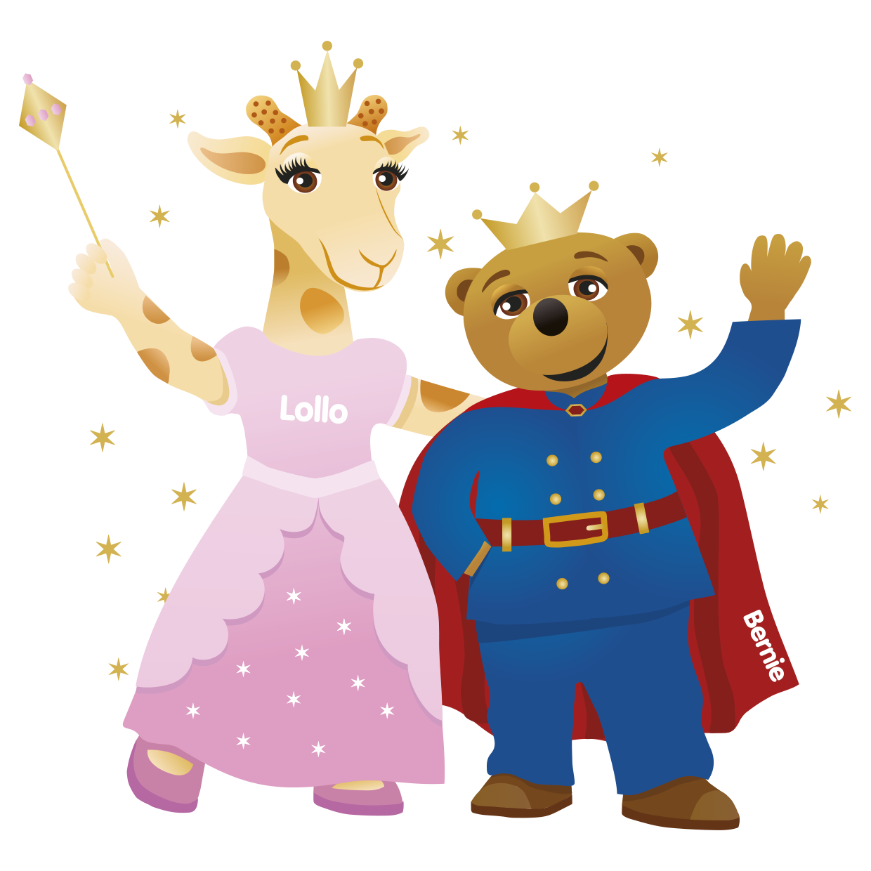 Lollo & Bernie, adventure, costume