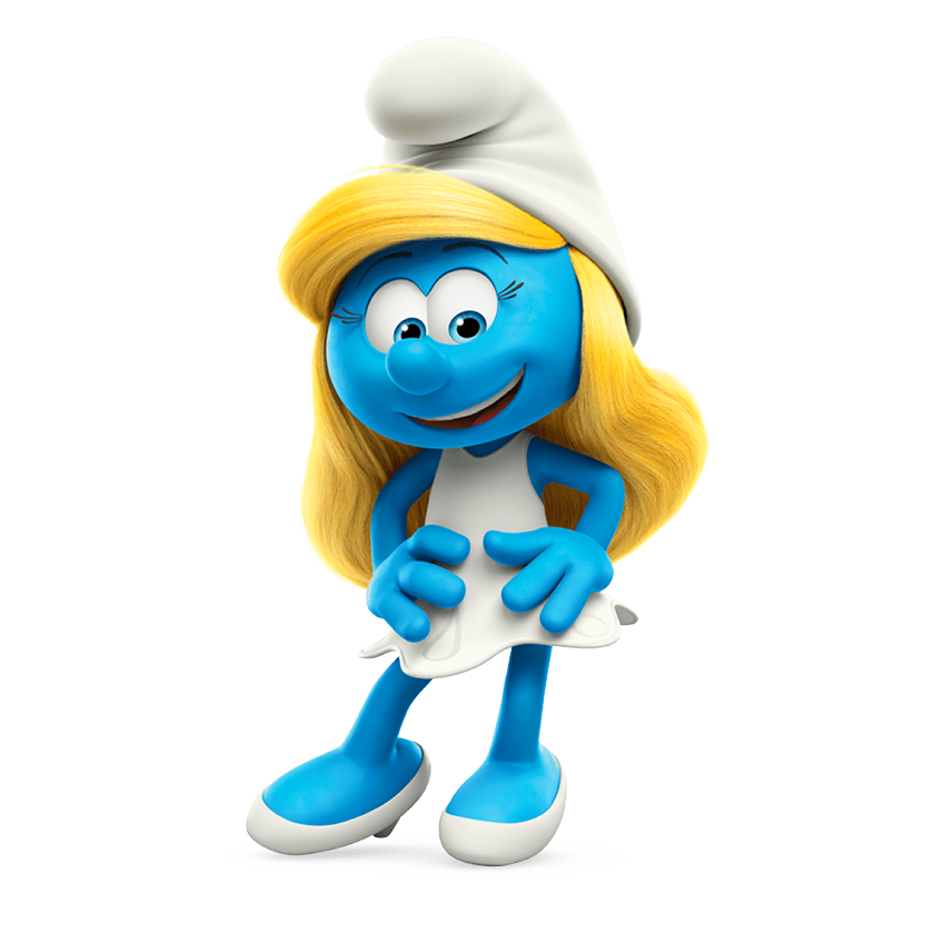 Smurfette in 3D